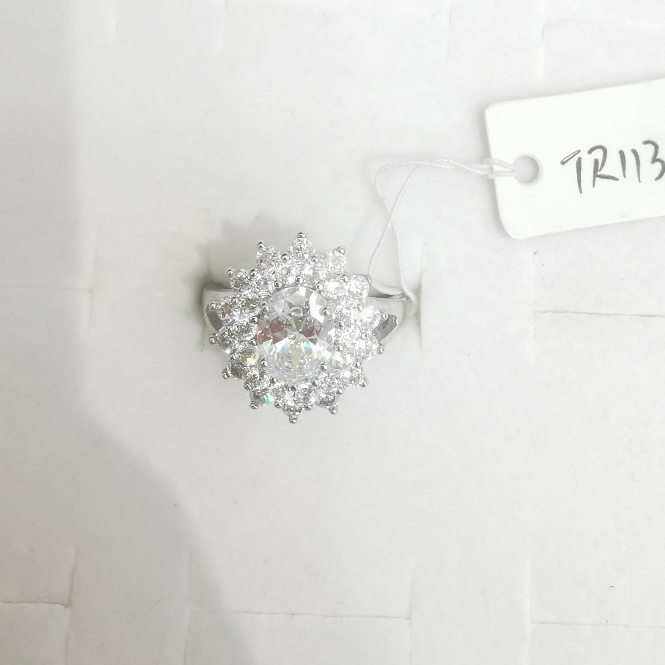 White zircon looks good