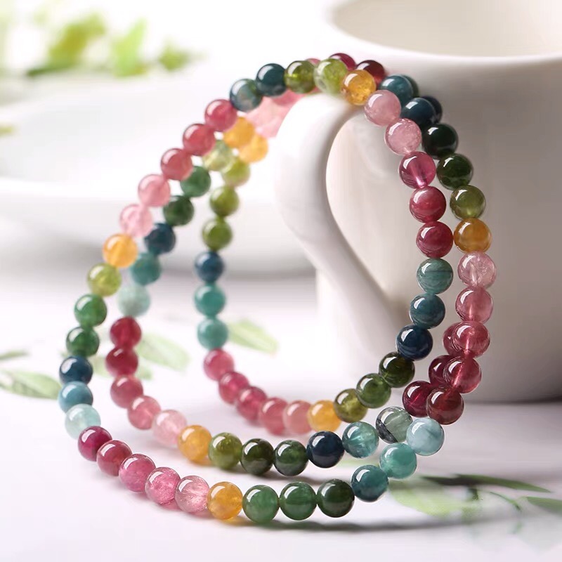 Natural Brazilian tourmaline bracelet