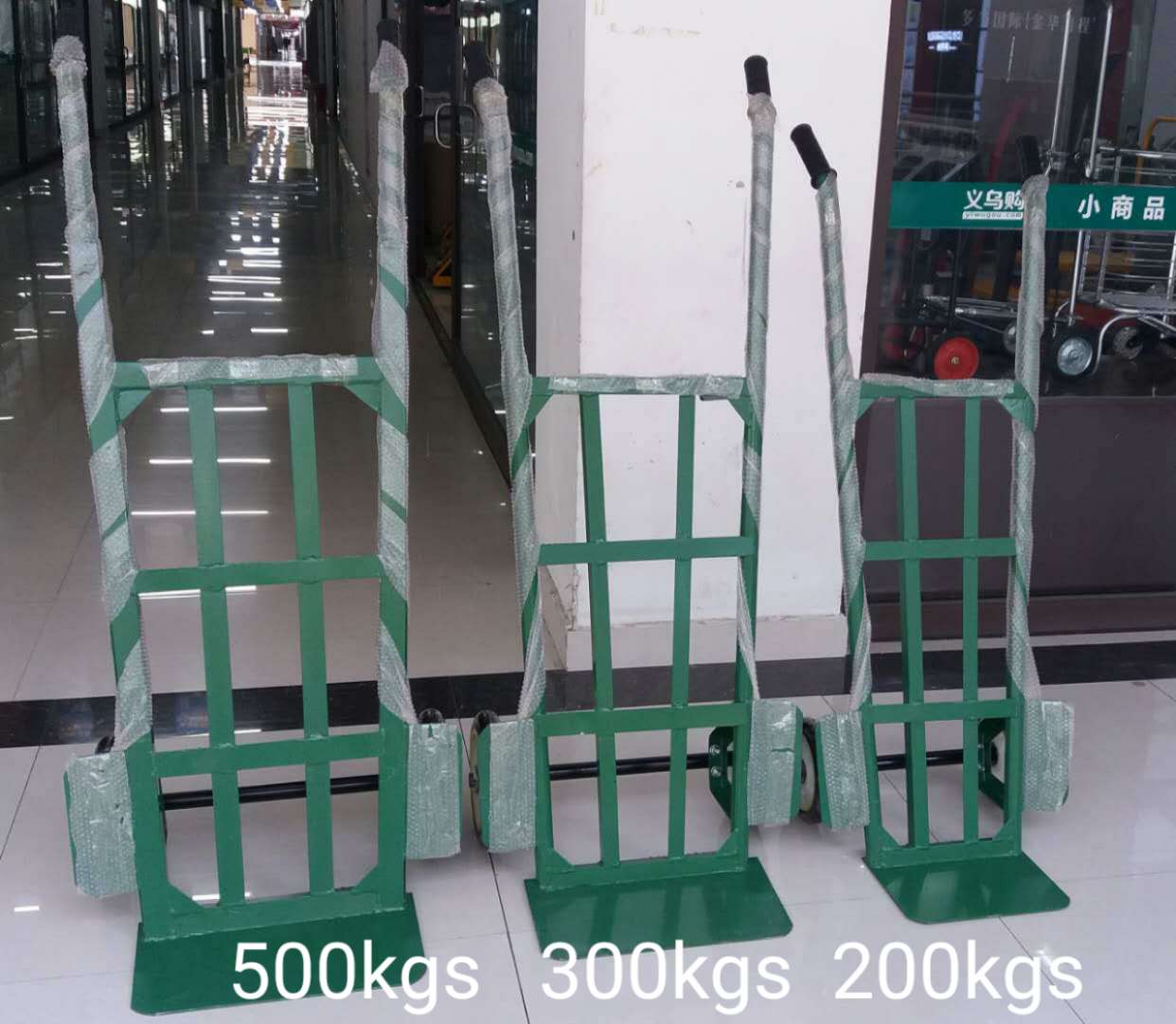Heavy-duty tiger cart, warehouse handling cart, handcart detail image 3
