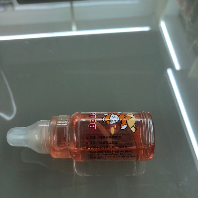 粉红色透明液体胶水粘合性好YS-3538