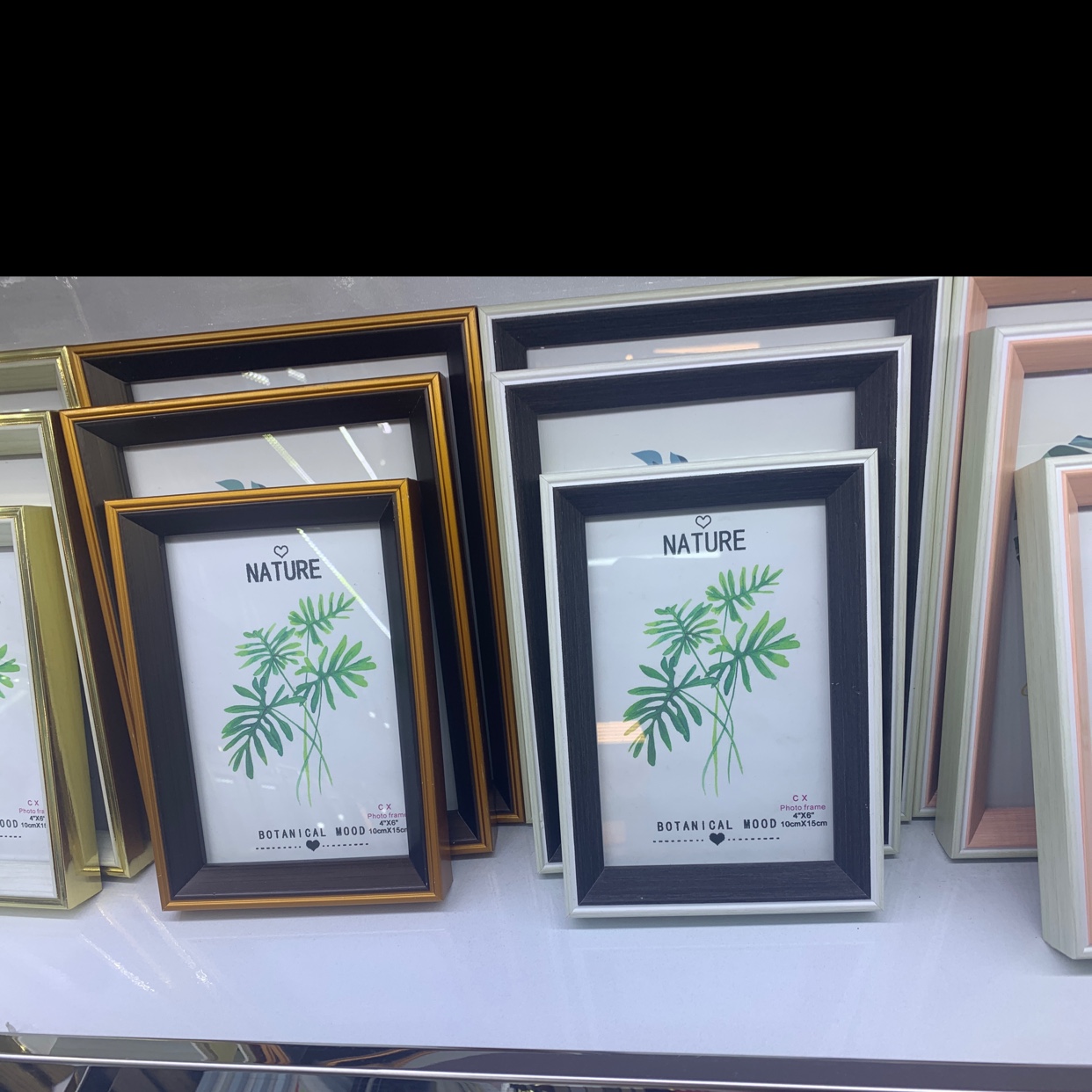 相框榫卯工艺画框像框十字绣裱框装饰挂墙相片展示用品多款可选相框画框十字绣裱框