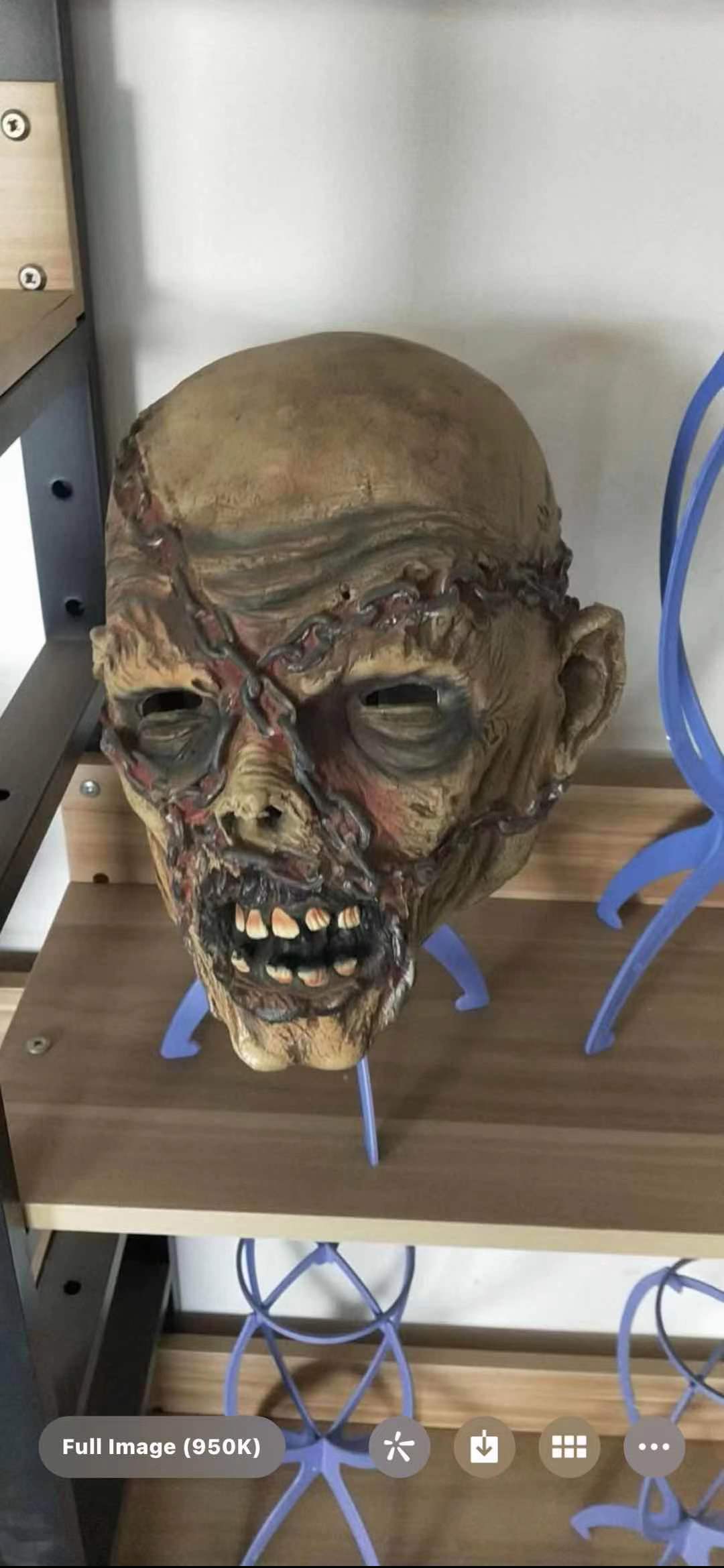 万圣节僵尸面具产品图