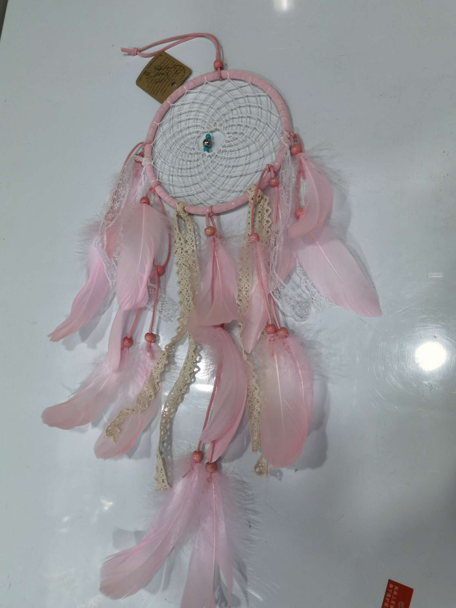 印第安手工编织创意现代家居装饰挂饰浪漫节日礼物大型羽毛捕梦网D详情图8