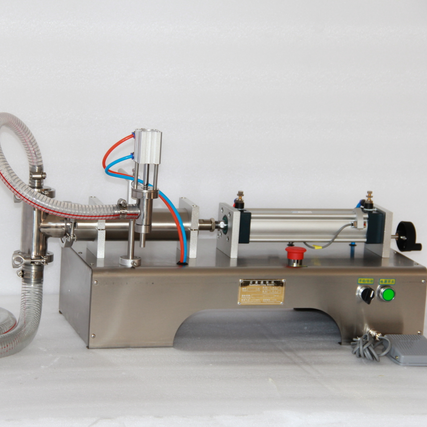 100-1000毫升单头液体灌装机广涛包装印刷机械