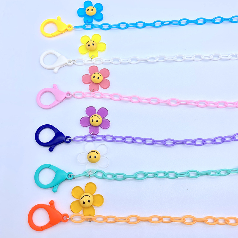 Selling new children adult color fashion chain hanging neck anti-loss mask chain glasses chain dual-use thumbnail