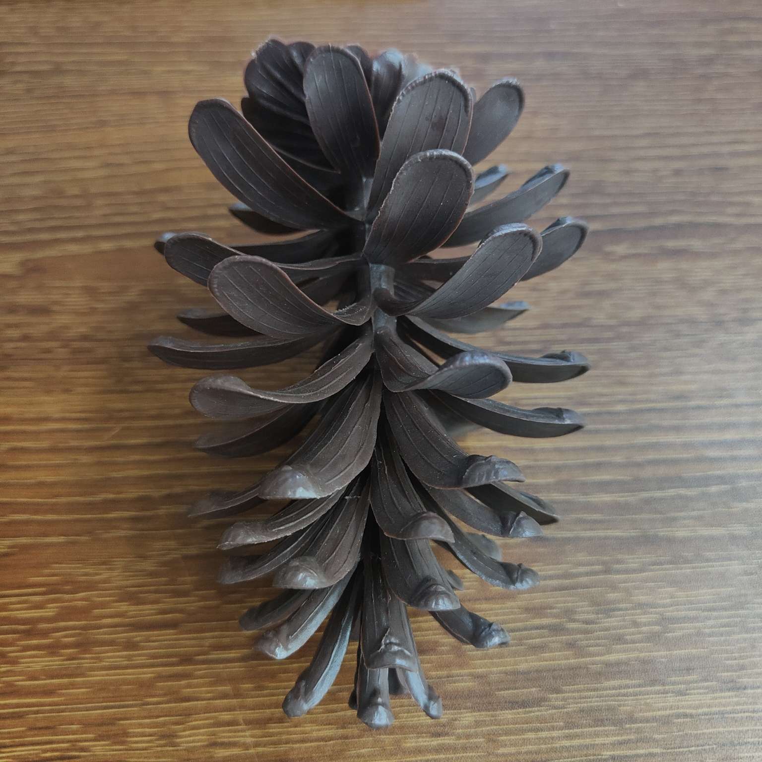 仿真大号塑料松果假花配件PE拍摄道具圣诞装饰摆件详情图17