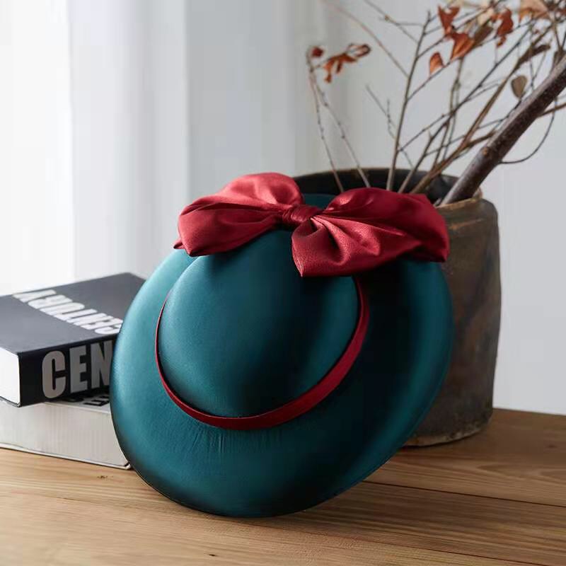 Yiwu Jialan Bridal Headwear 2023 New Oversized, fashionable, elegant and beautiful outdoor shooting top hat factory direct supply, in stock