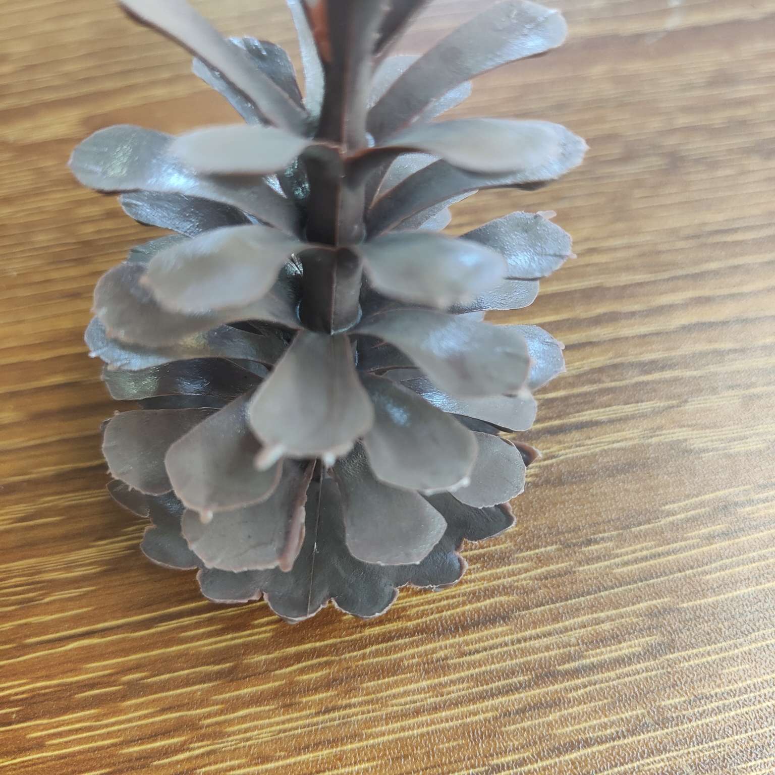 塑料仿真松果假花配件圣诞PE装饰7.5CM详情图11