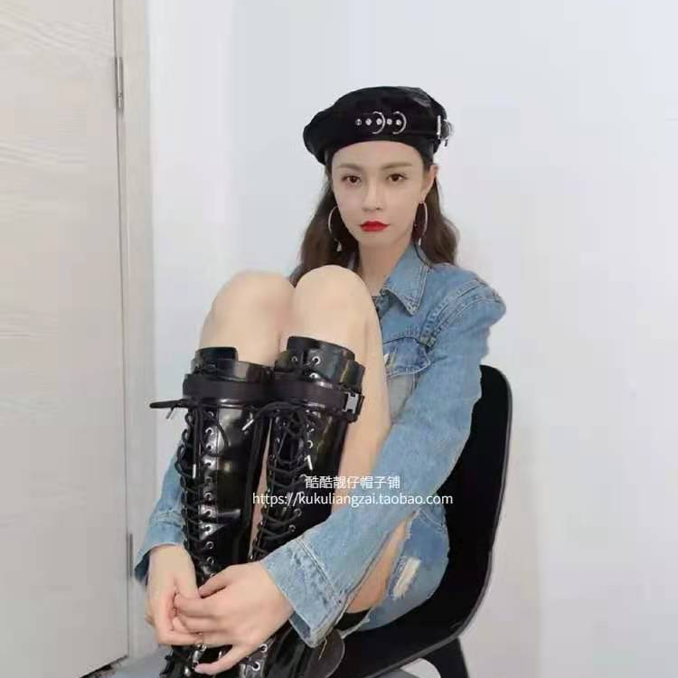 Fashionable and trendy Korean style hats, new sunshade spring and autumn adult hats 44