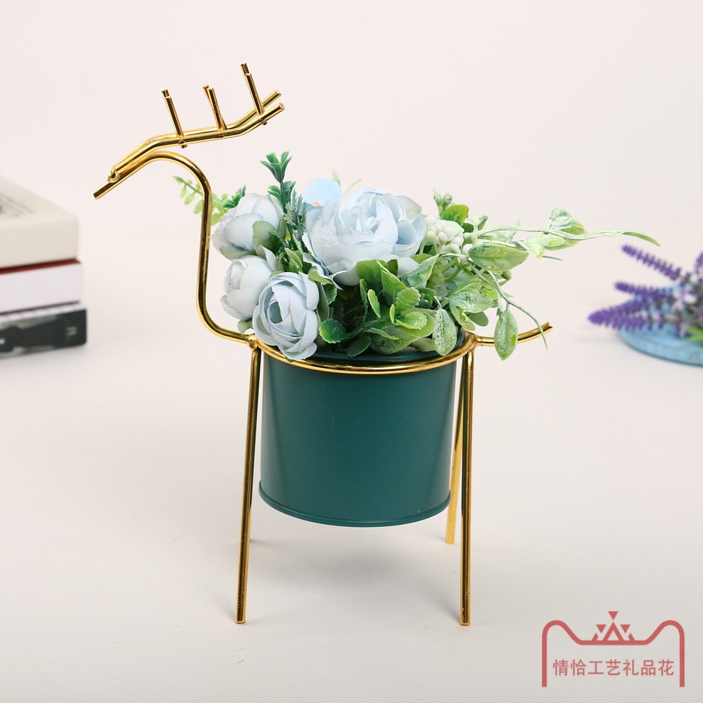 Nuevo staghorn iron frame simulator flower Application Scenario