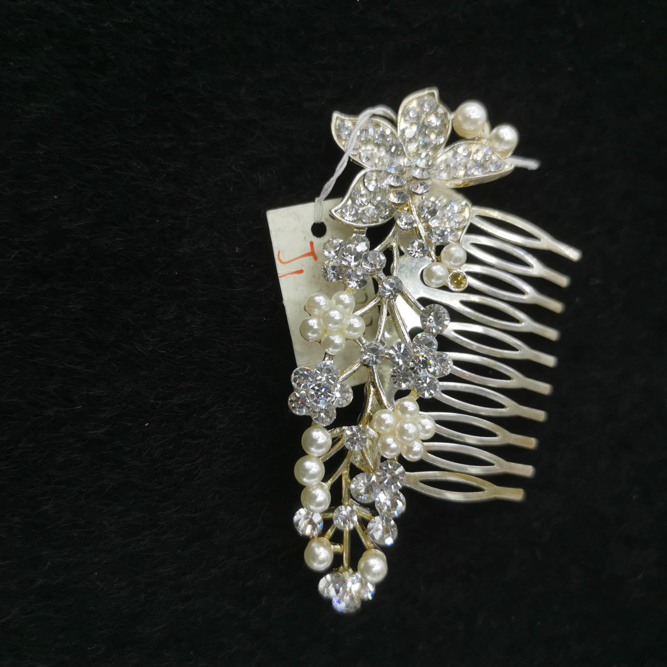 Korean pearl drill hair comb bride hairpin pin pin pin accessories U-shaped clip small hairpin clip clip