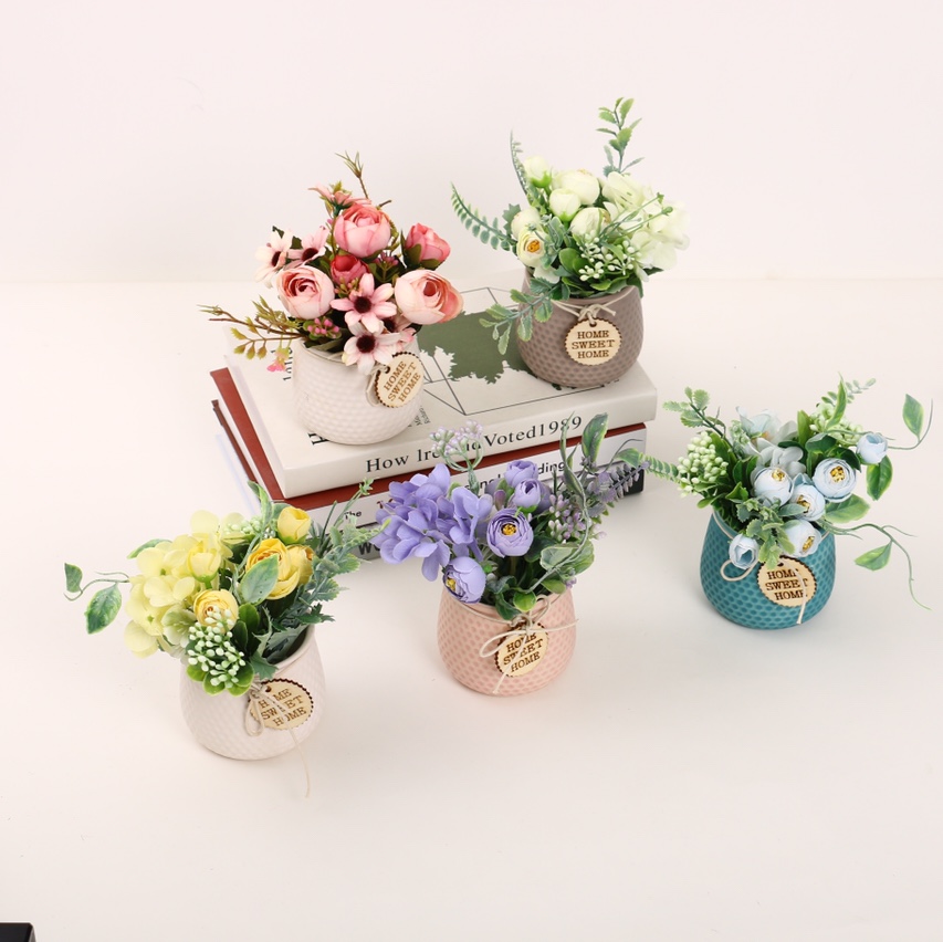 Nueva simulación de cerámica para decoración de flores