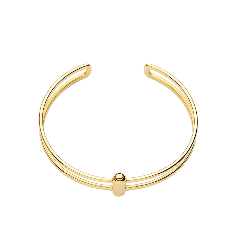 Designer bracelet Women Gold ins Cold style simple open adjustable bracelet new