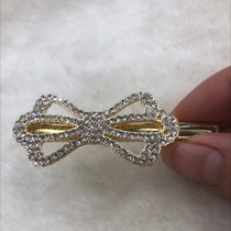 Alloy rhinestone duck clip bangs clip edge clip