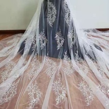 婚纱刺绣 wedding dress embroidery