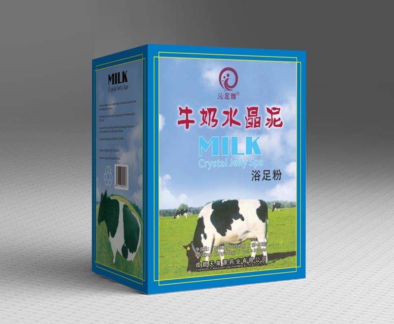 Qinzuya Milk Crystal Foot Bath Powder details Picture