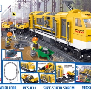QL0308 railway maintenance car, single model 431PCS
