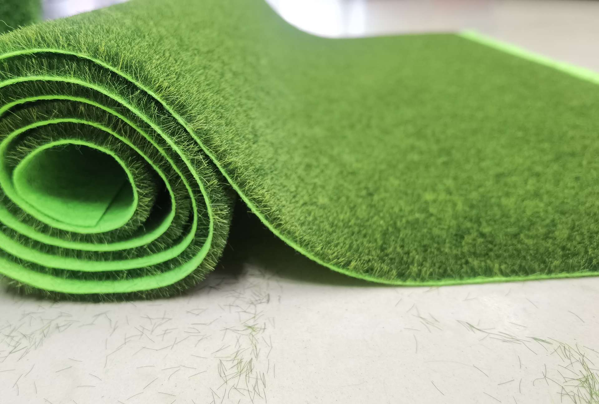 Velvet grass sand table display model, decorative toy display, photo background, Internet celebrity photo D-plane mixed green Specification image