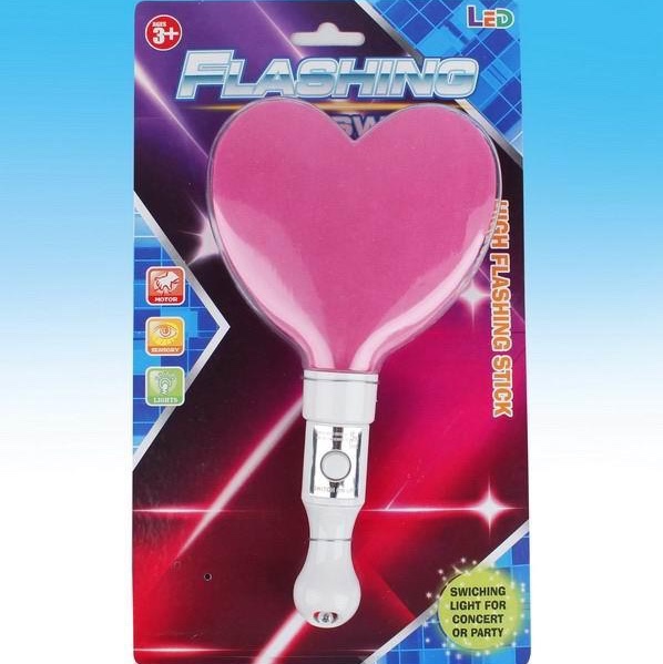 闪光爱心桃抚具