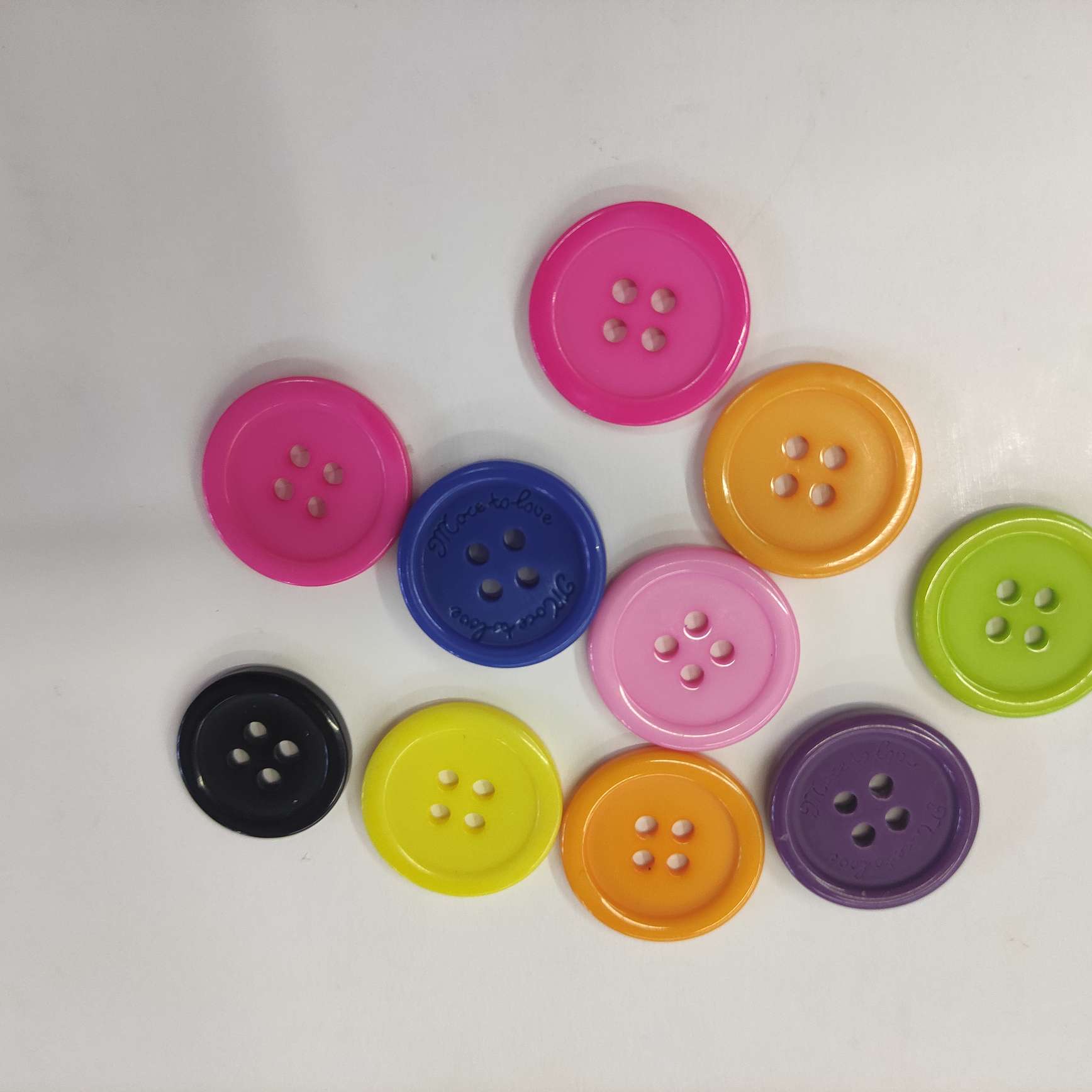 Resin Color Suit Button Big Coat Button Shirt Button details Picture