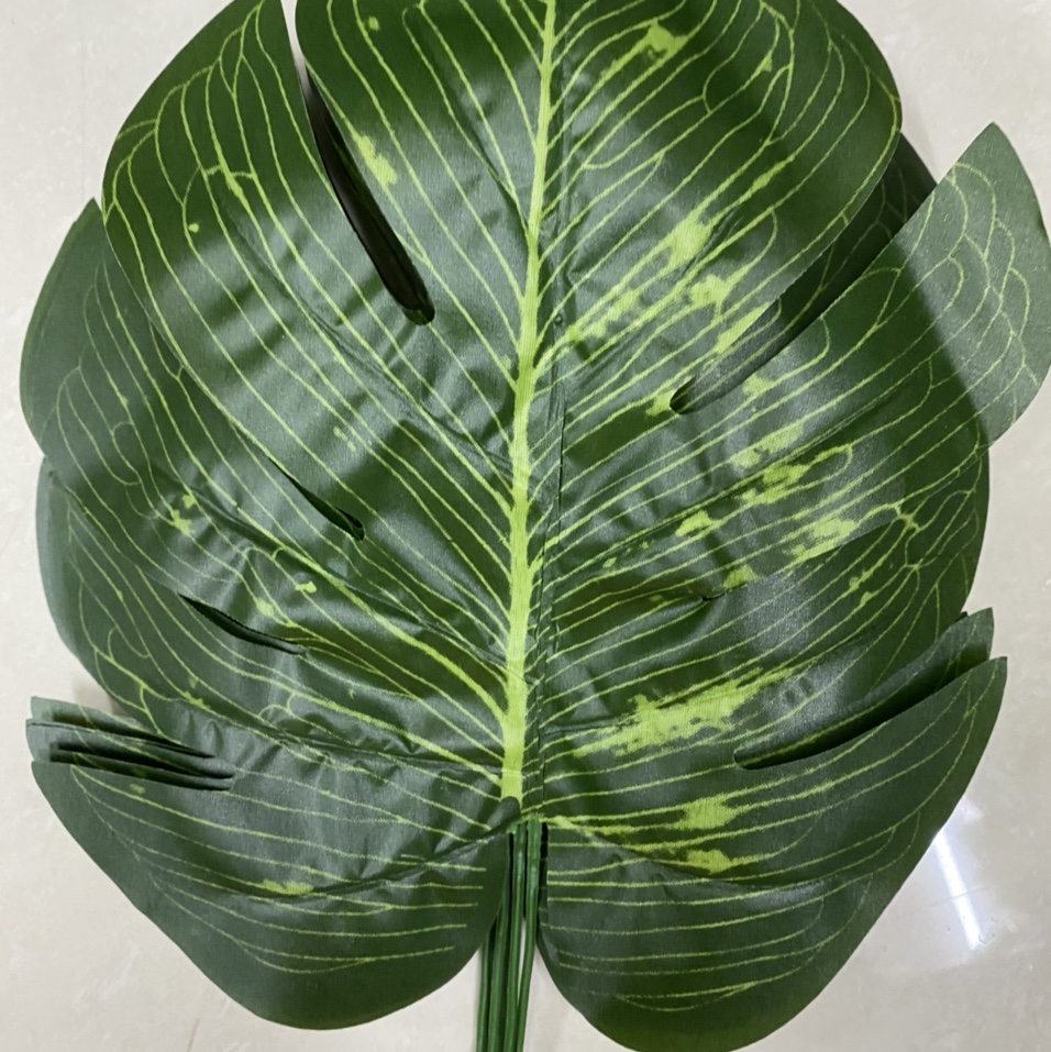 Silk-screen printing of plantain leaf