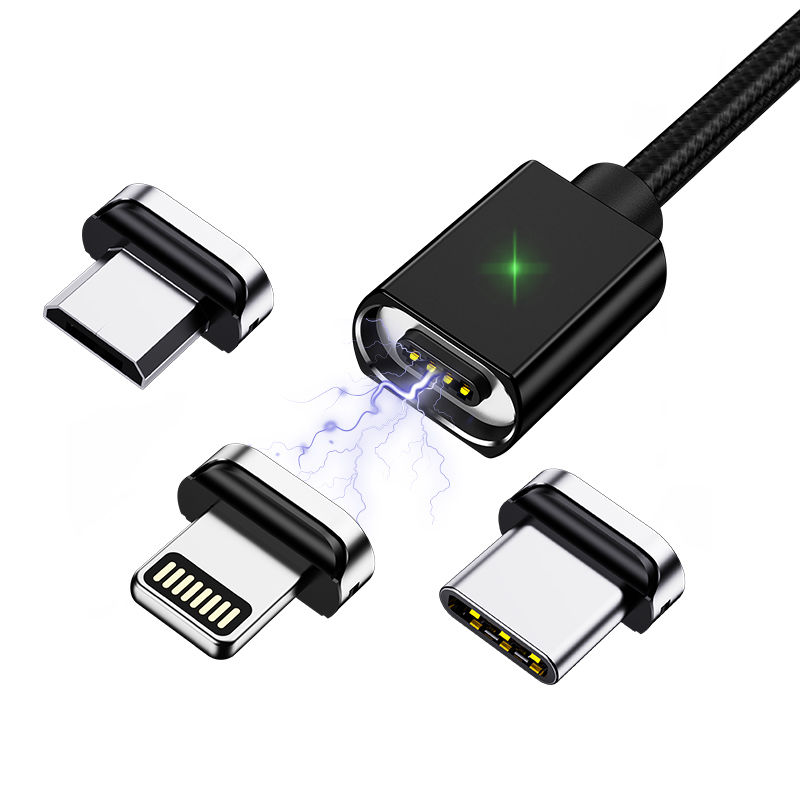 The new multi-contact AX-012 magnetic data cable from AEMAX is suitable for extended fast charging of mobile phones