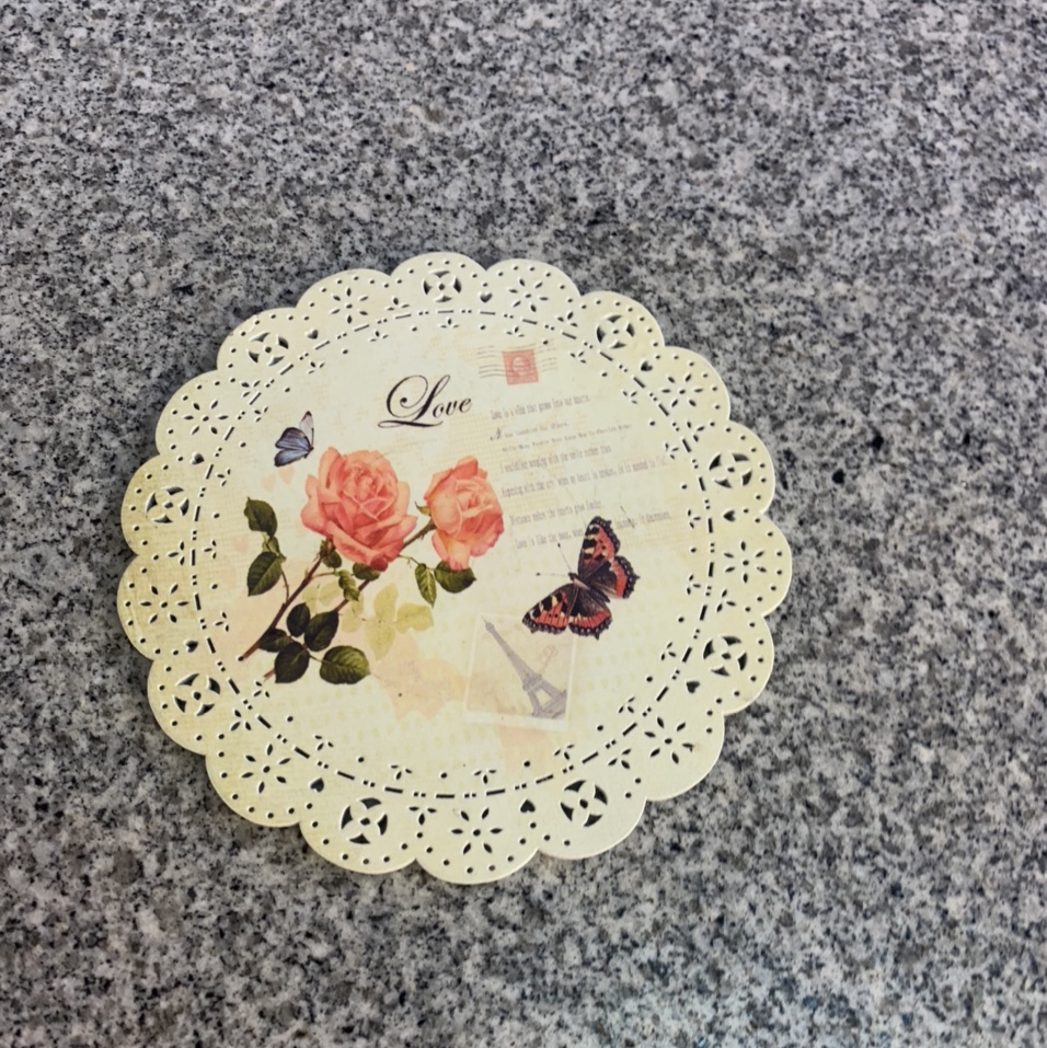 Craft decorativo coasters pot mat 146