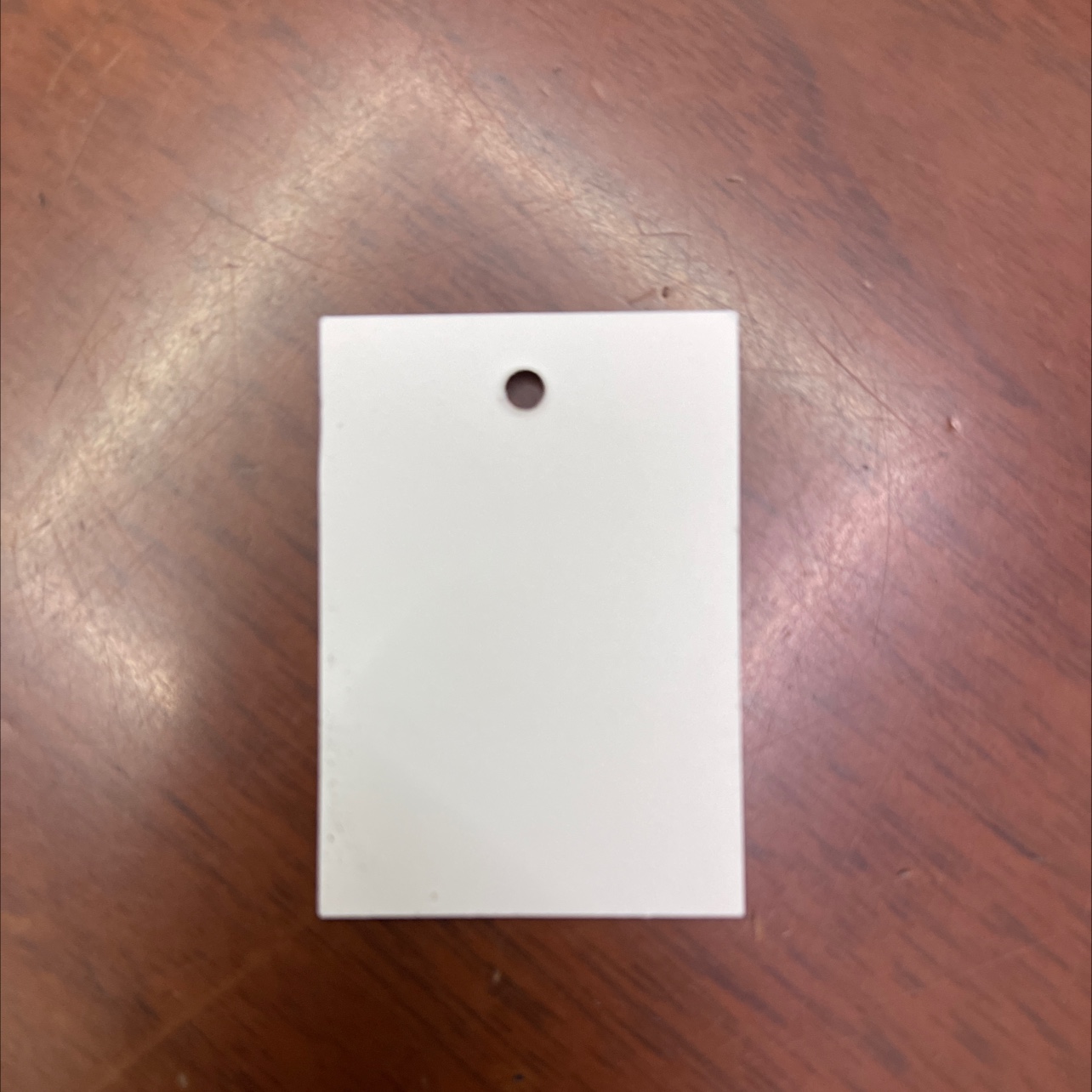 Wholesale white hanging card paper 4*6