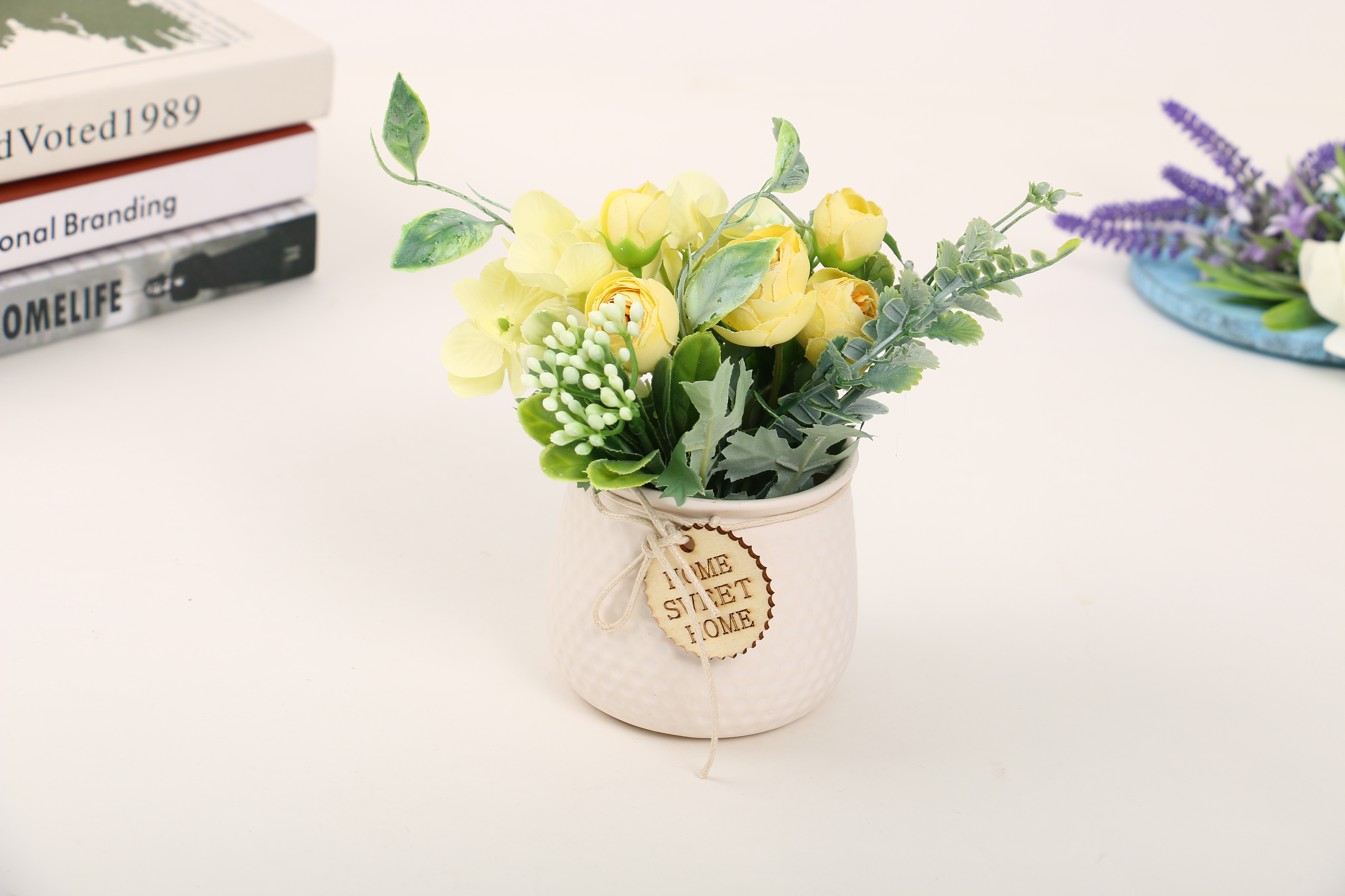 Nueva simulación de cerámica para decoración de flores Specification image