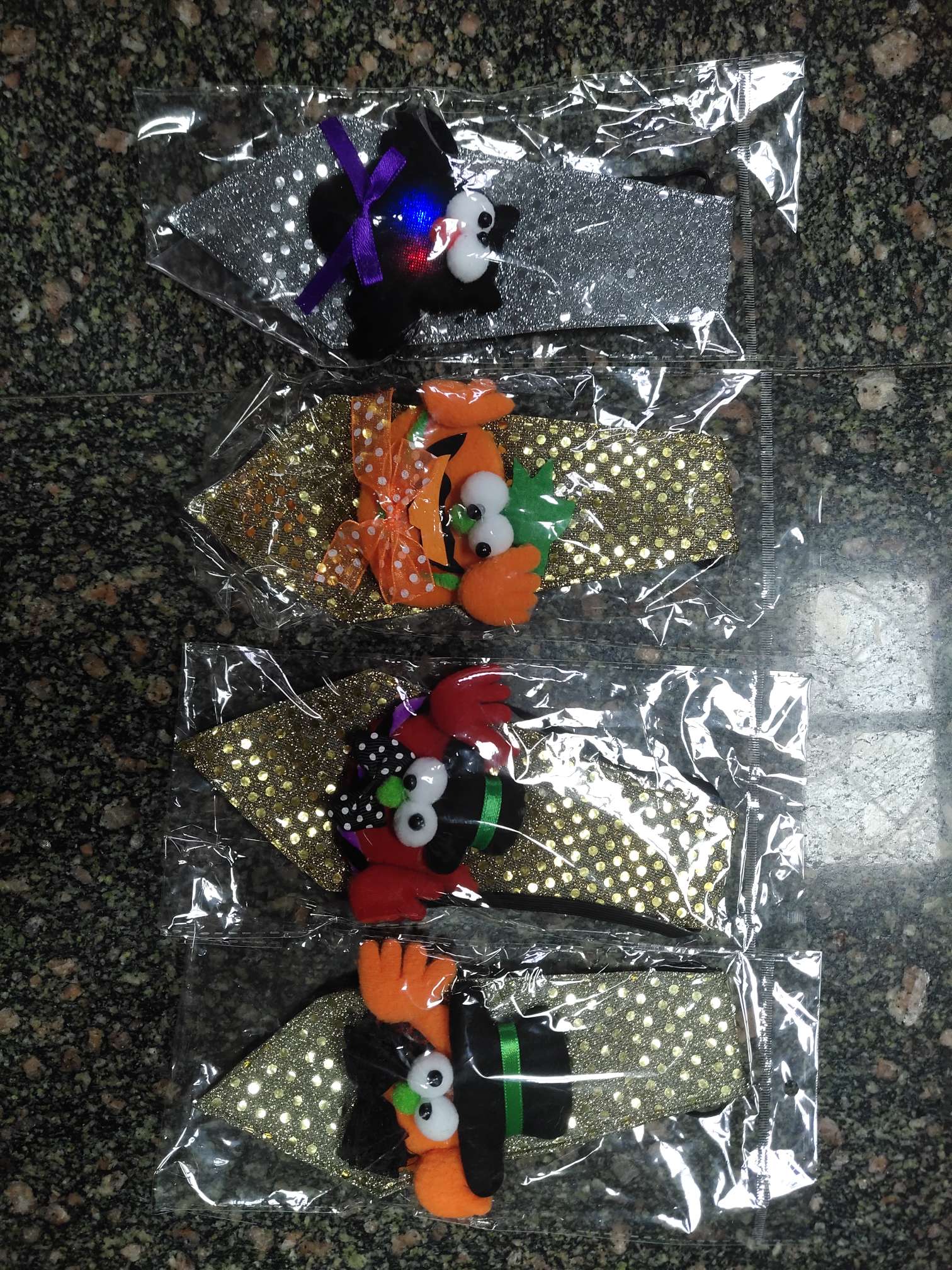 万圣节发光领带产品图