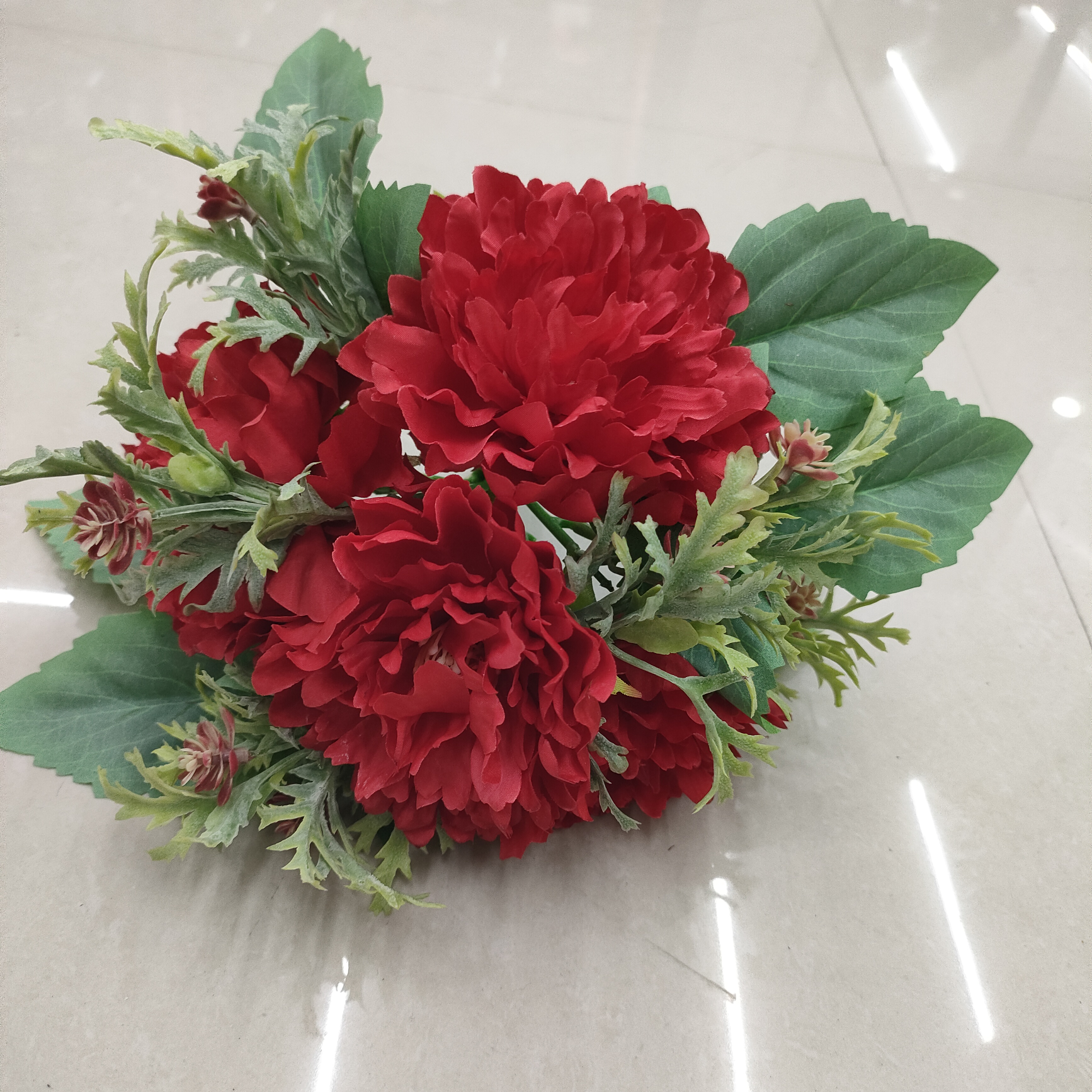 Flores en la mano, boda