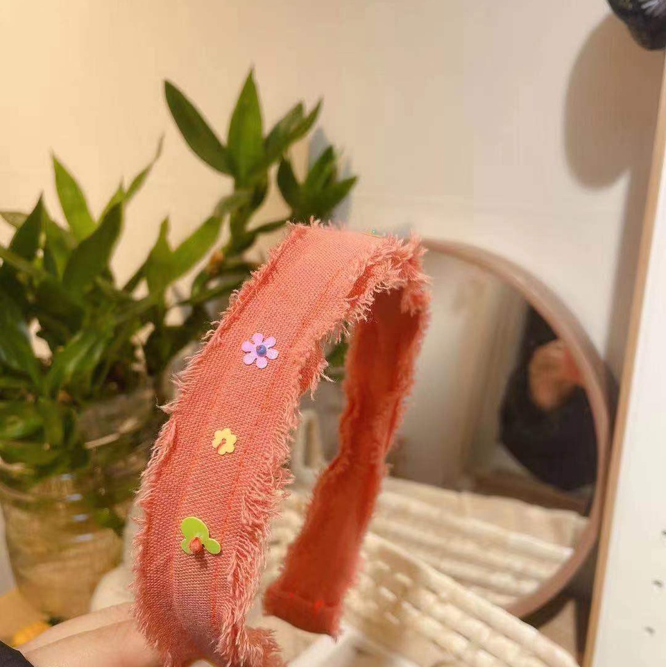 韩系碎布小花橘