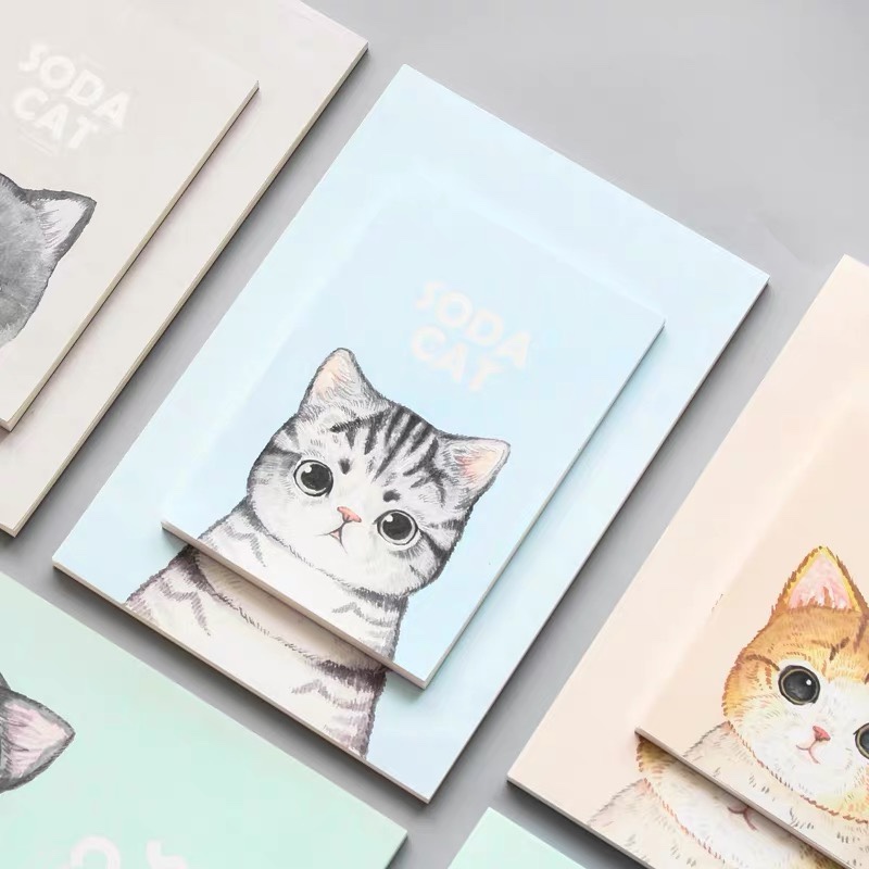 猫猫白纸草稿本加厚学生用女数学计算纸学生空白草稿纸可撕记事本