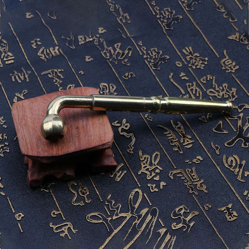We supply copper metal pipes that can be stretched, old-fashioned pipe stems, tobacco bags, and brass tobacco POTS, which can be used for both purposes detail image 3