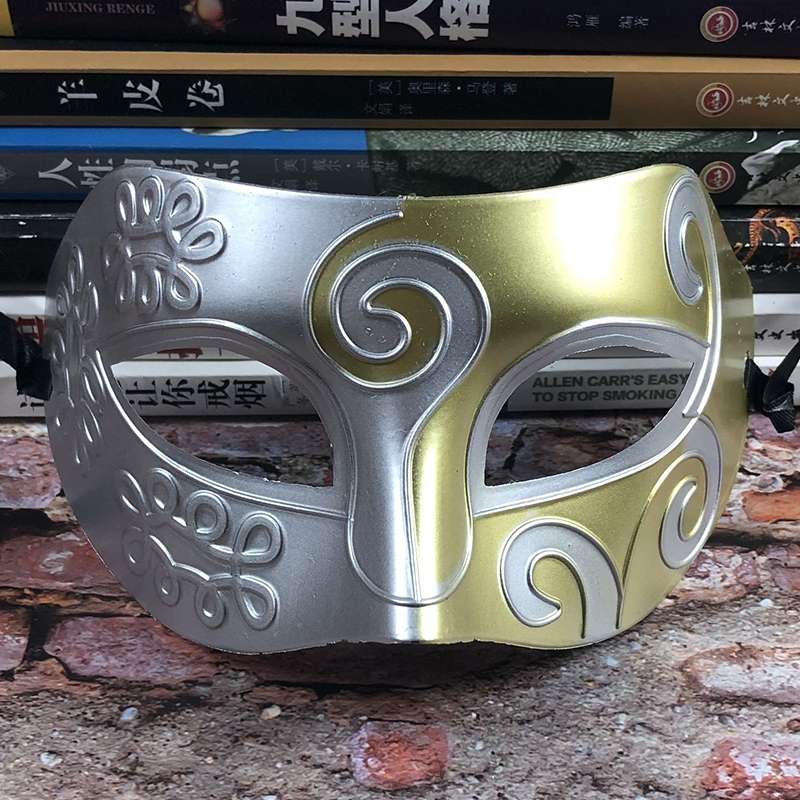 成人儿童男女万圣节面具绅士半脸王子面罩化妆舞会舞台表演道具14详情图4