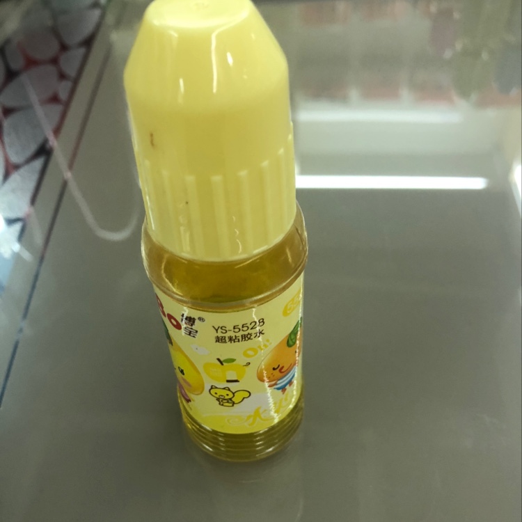 黄色透明液体胶水粘合性好YS-5528