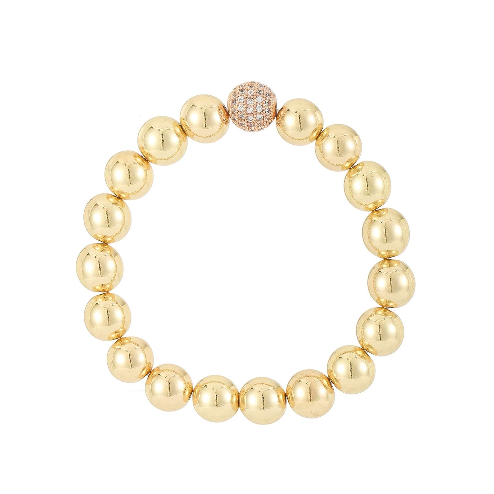 A new and popular CB bracelet with versatile European and American accessories, simple and fashionable, and a trendy bracelet Specification image