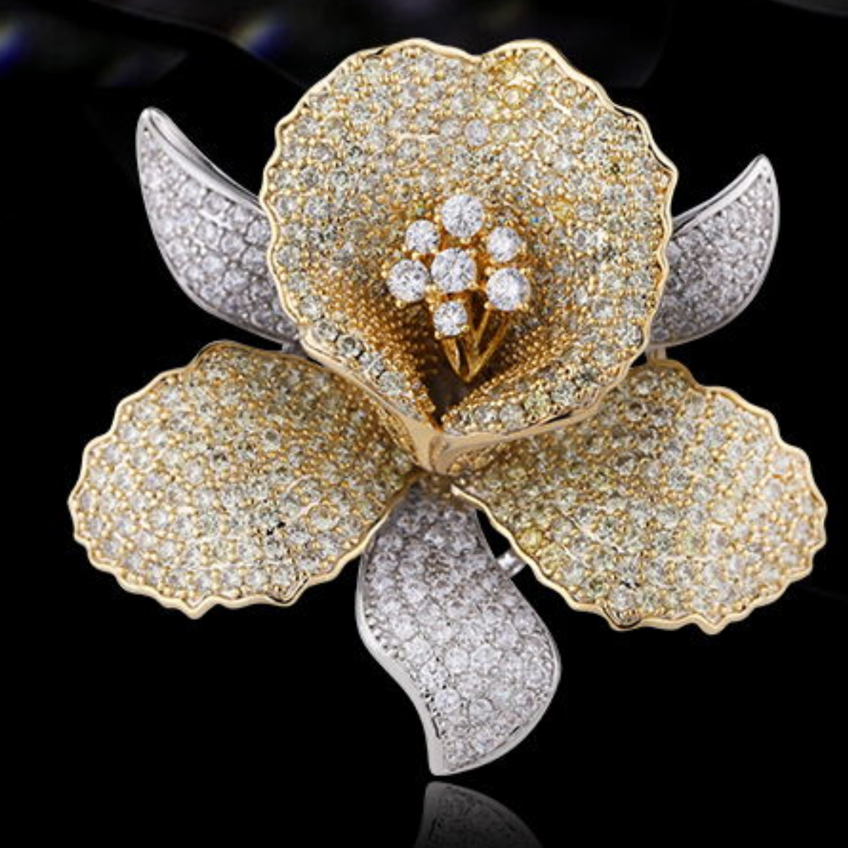 A bud brooch