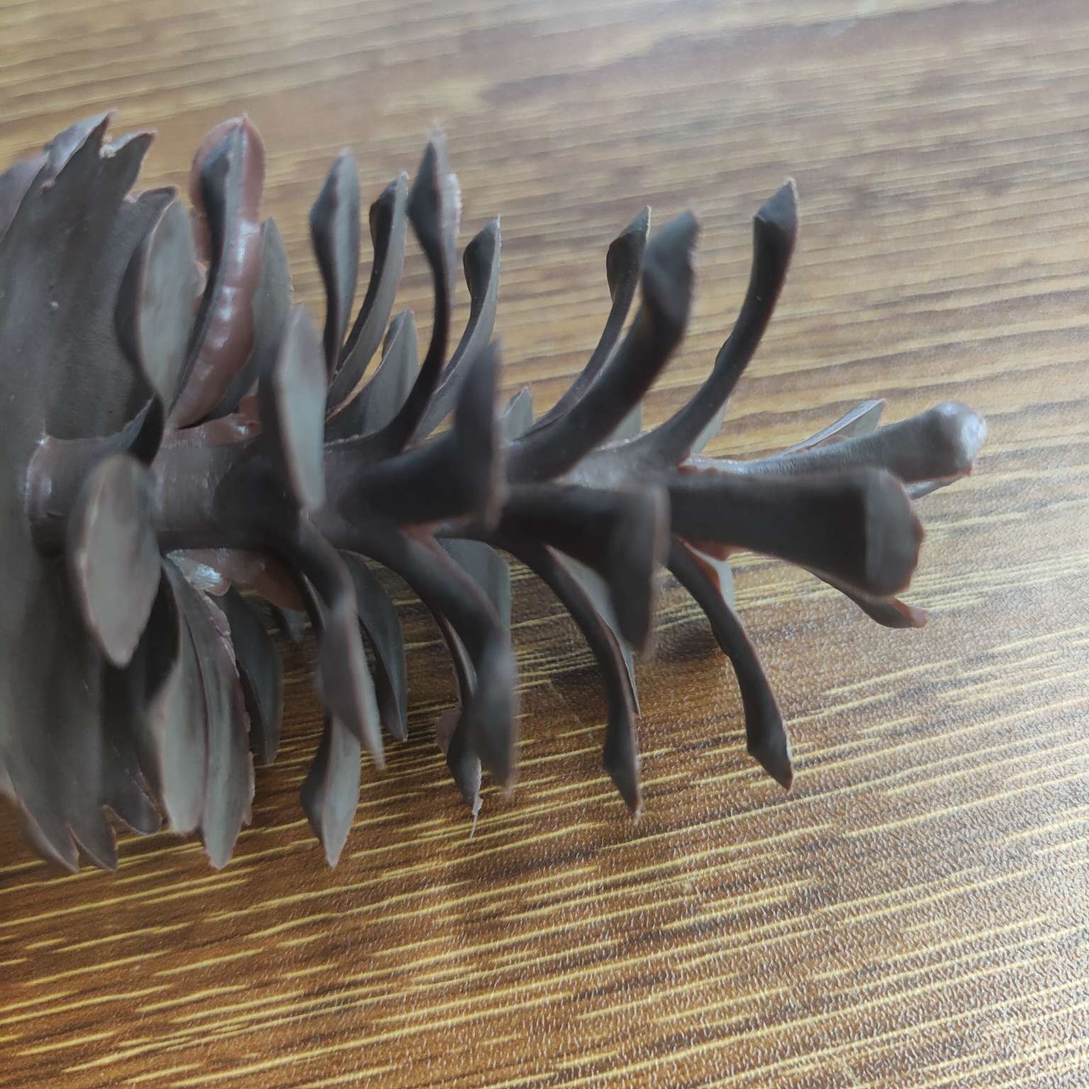 塑料仿真松果假花配件圣诞PE装饰7.5CM详情图16