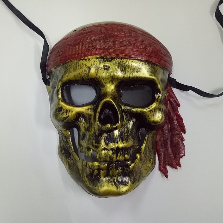 Halloween masks, Pirates of the Caribbean skull masks, pirate masks, Halloween party funny props and toys details Picture