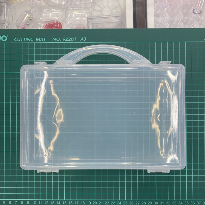 Square storage box empty hand box