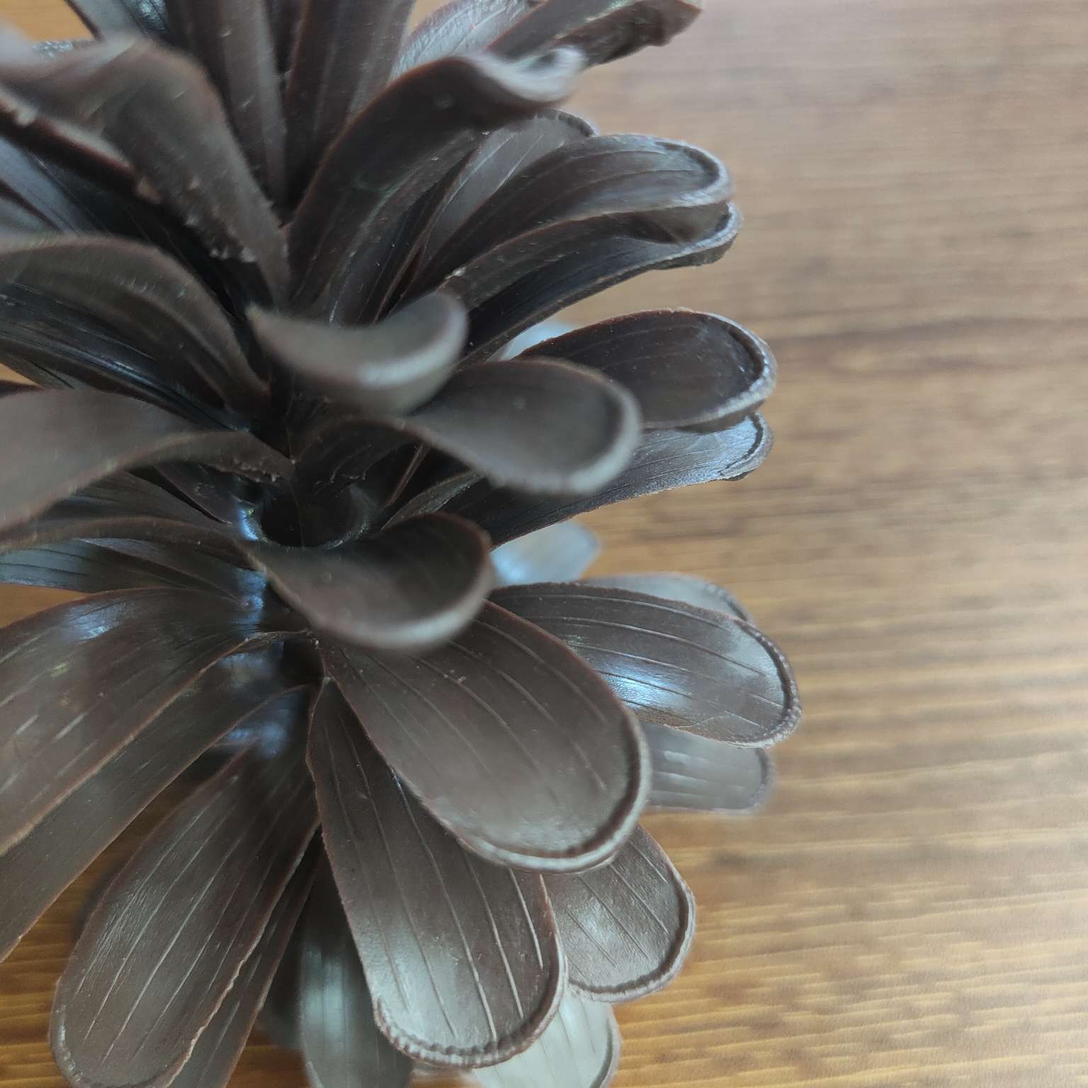 仿真大号塑料松果假花配件PE拍摄道具圣诞装饰摆件详情图18