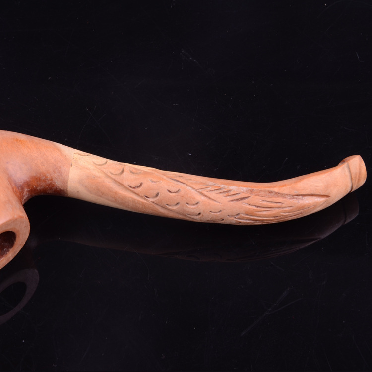 Xinyutang Carved and Filtered Pipe Manufacturer sells small carved pipes and rosewood pipe mouthpieces in stock for wholesale detail image 1