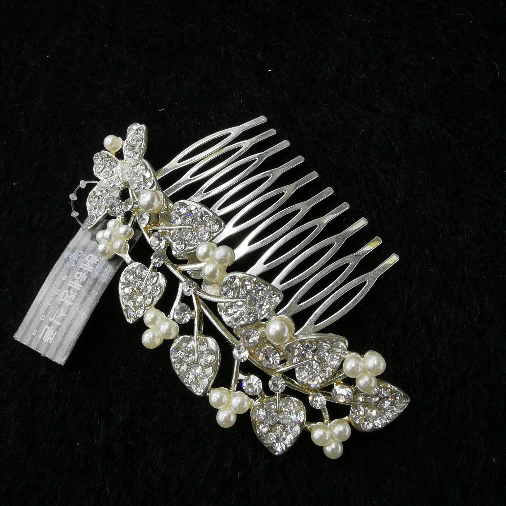Korean pearl drill hair comb bride hairpin pin pin pin accessories small hairpin clip