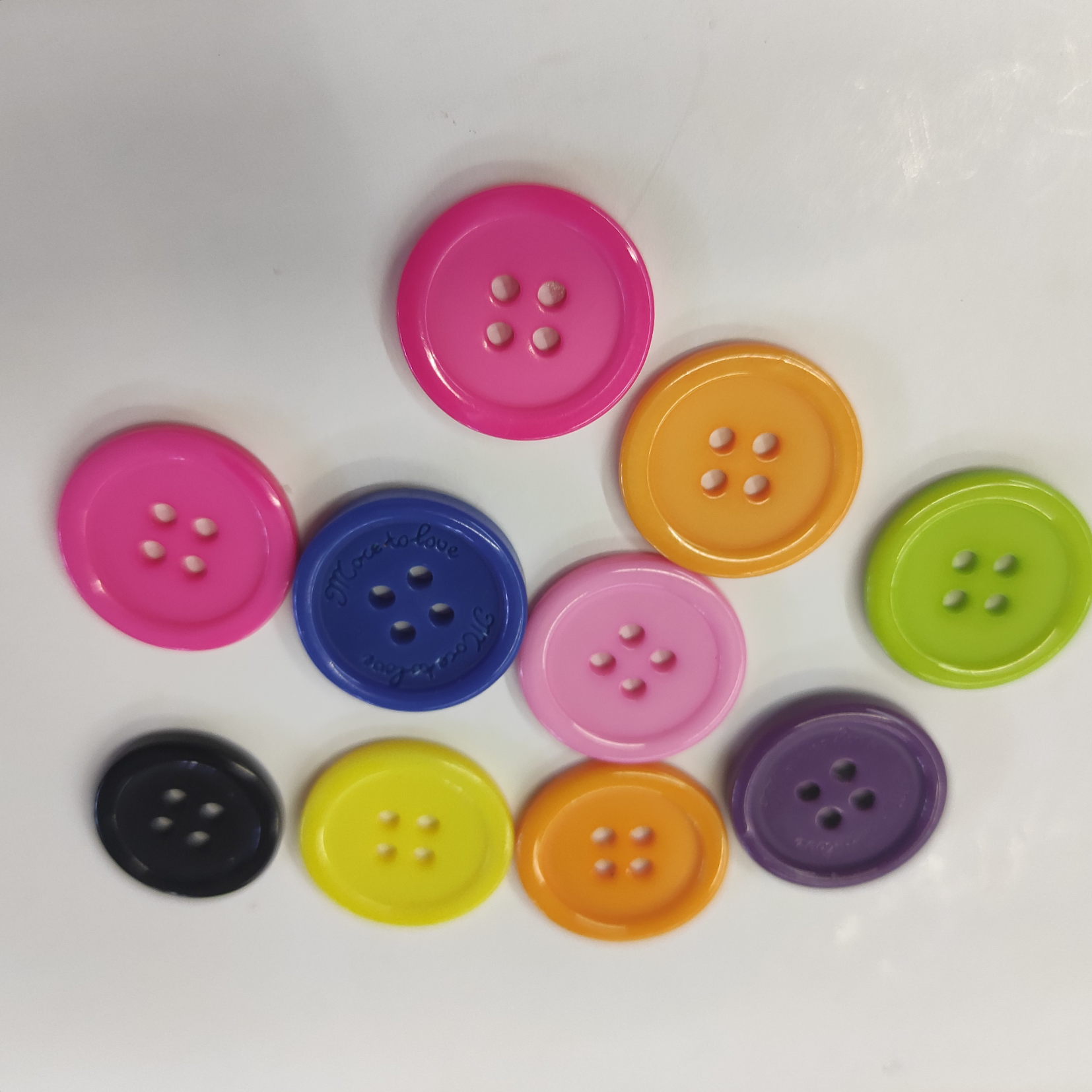 Resin Color Suit Button Big Coat Button Shirt Button
