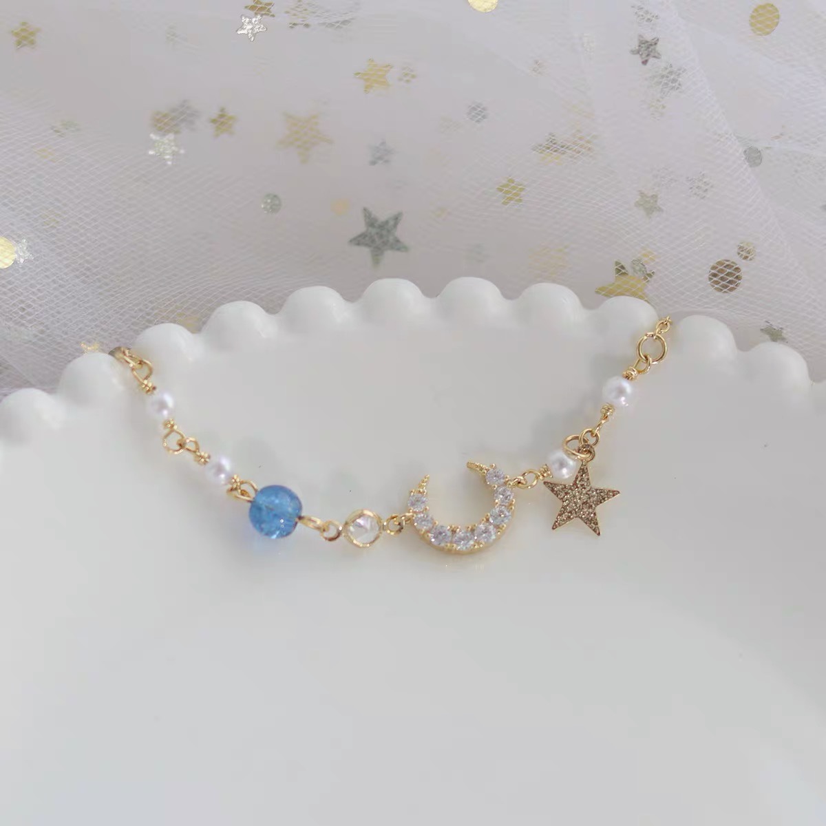 Half Moon Star bracelet
