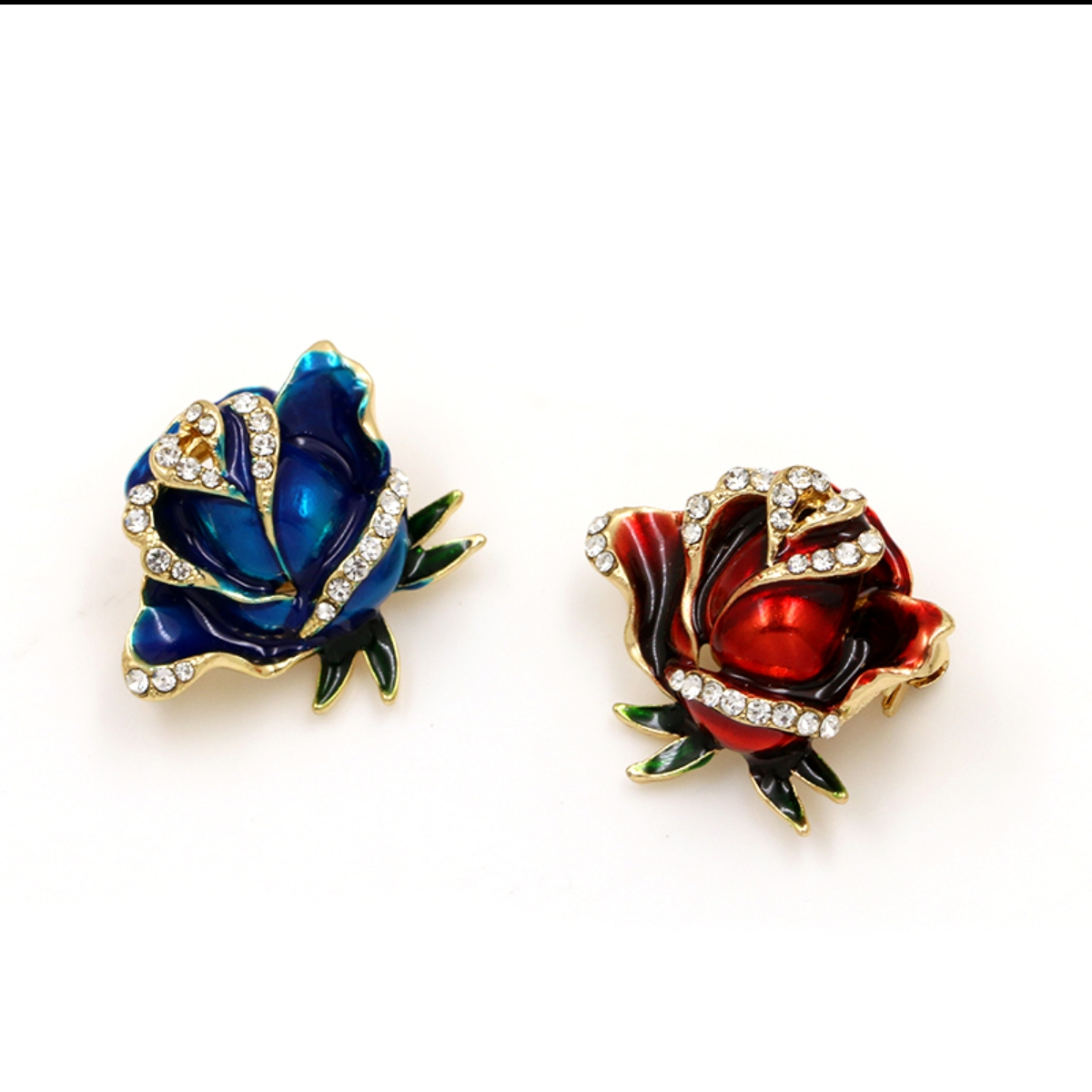 Small rose brooch