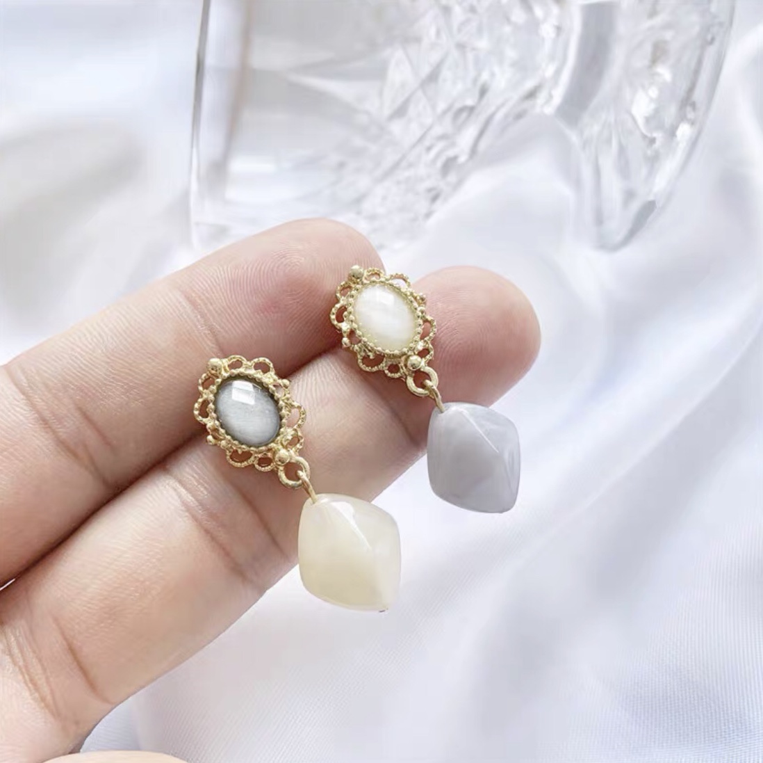 Fashion simple new sweet cold style trendy earrings