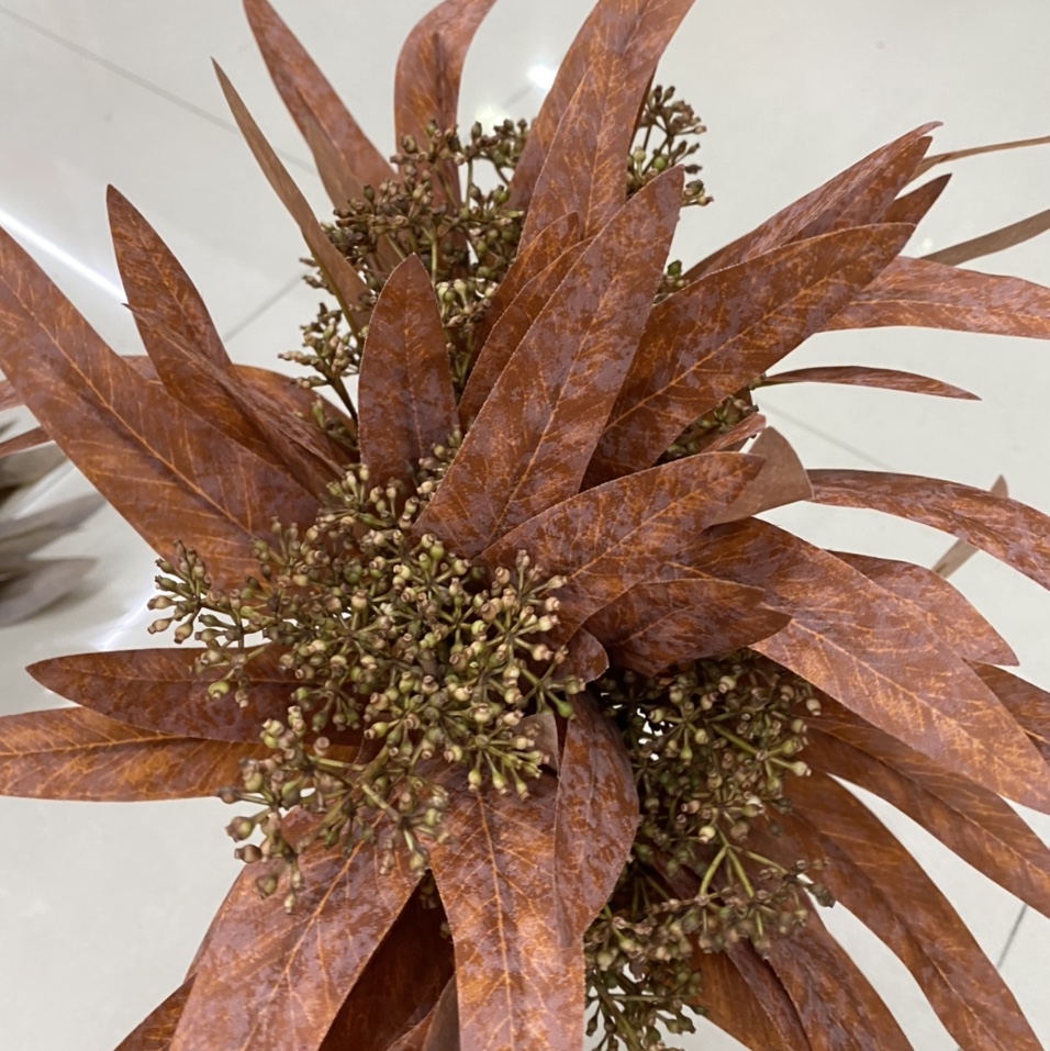 Flowers in the heart of the autumn bouquet