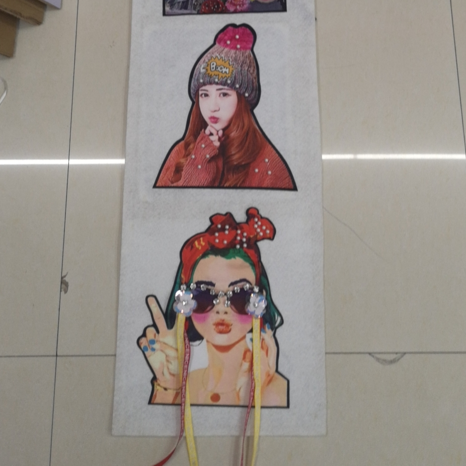 数码印花加手工艺